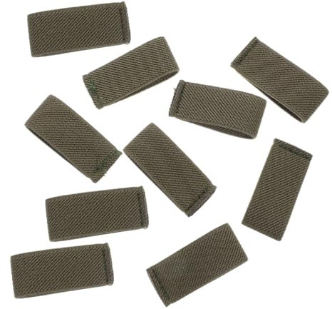 GANAZONO 10stücke Bandhalter Für Gürtel Elastische Gürtelschlaufe Gurtbandhalter Aus Nylon Gürtel-organizer Elastische Riehmenhalter Für Gurt