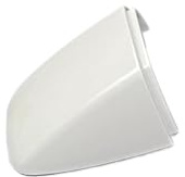 GAGSETCTHM Car Exterior Door Handle Shell For VW For Golf 7 For MK7 For T-Roc Arteon Exterior Door Handle Keyhole Cover Car Handle Lock Cylinder Key Cap Trim(White)