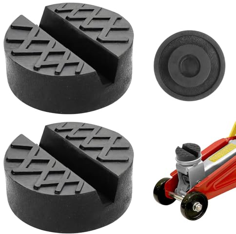 Wagenheber Gummiauflage, 2 Stück Auto Wagenheberauflagen Universelle gummiauflage wagenheber Gummiblock Hebebühne für Fahrzeugheber wagenhebers Pad Karosserie Unterlage Adapter, Autozubehör