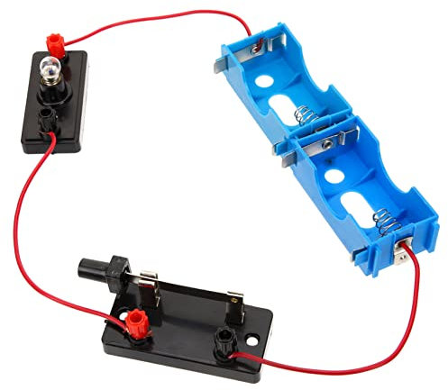 YARNOW Kit De Experimentos De Circuitos Eléctricos DIY con Bombilla Pequeña Herramientas Educativas para Niño Niña y Materiales para Escuela Stem Promueve Creatividad y Aprendizaje Intera