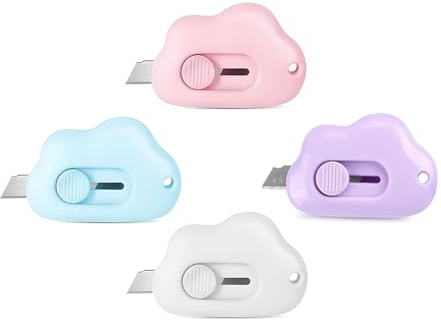 Wrap Box Opener - 4pcs Mini Wrap Case Opener - Mini Security Case Opener (cloud)