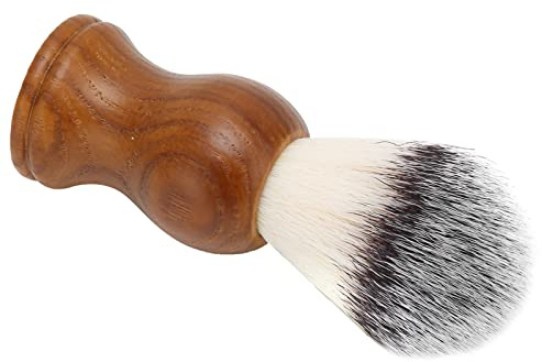 TIKATARER Brosse à Raser, Brosse à Rasage Pas Facile à Glisser sur des Pinceaux à Raser d'outil de Coiffure en Bois Composite pour les Salons, les Maisons et les Voyages