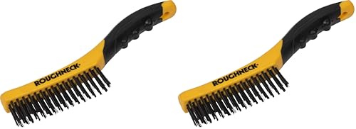 Roughneck 52044 Brosse métallique avec poignée Soft Grip 250 mm (Import Grande Bretagne) (Lot de 2)