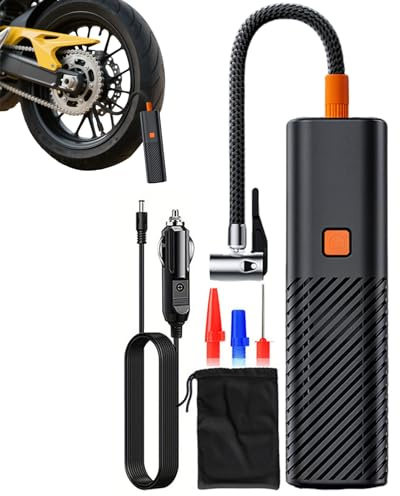 Generico Pompa per Pneumatici Auto,Gonfiatore per Ruote Veicoli | Pompa Pneumatici ad Alta Densità - per Moto SUV Spostamenti Bici Auto e Furgoni