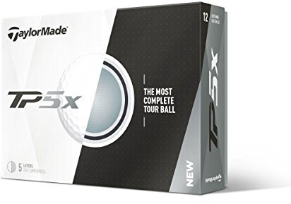 TaylorMade Uni-Erwachsene TP5X Dutzend Golfball, Weiß, Einheitsgröße