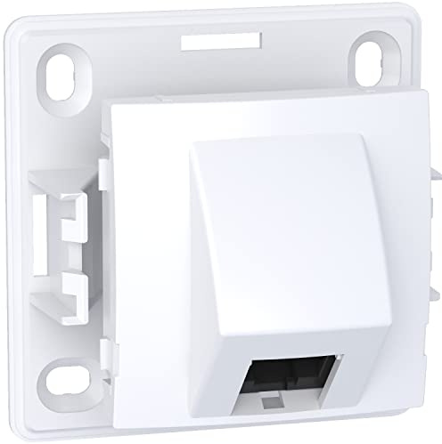 Schneider Electric - Alréa - prise RJ45 - simple - cat.5 UTP non blindée - mécanisme - blanc polaire - ALB61343P