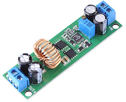Akozon modulo di alimentazione DC modulo di alimentazione regolabile convertitore abbassatore DC-DC 6.5V-60V a 1.25-30V 10A