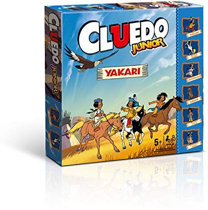 Winning Moves Cluedo Junior Edition Yakari Spiel Gesellschaftsspiel Brettspiel deutsch