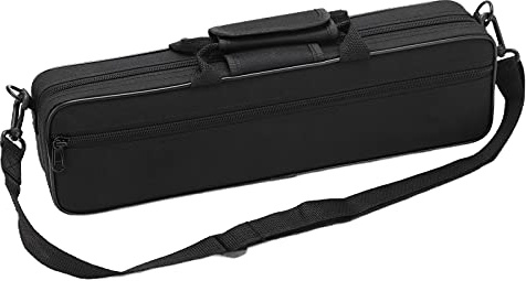 Flute Case, Oxford Cloth Waterproof Flute Case Cover 16 Holes Flute Carrying Bag Wear Resistant Flute Bag Protect for Transverse Flute