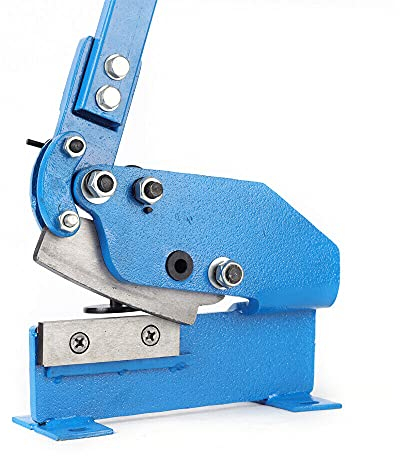 Handhebelschere Metall Hebelschere Blechschere Schlagschere Blech Schere Hebelschere für Blech (125 mm)