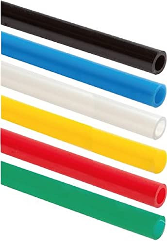 Tuyau en PTFE TFL en téflon (5 m, 6 x 4 rouge (extérieur x intérieur)