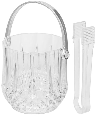 MAGICLULU 1 Set 2 Pezzi Secchiello per Il Ghiaccio Portatile Secchiello per Il Ghiaccio per Feste Mantiene Il Secchiello per Il Ghiaccio Freddo Secchiello per Il Ghiaccio per Bevande