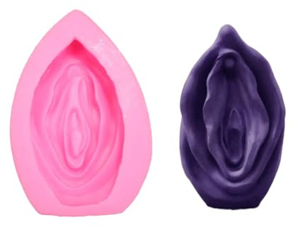 Kerzenform Silikon, 3D Vulva/Penis Form Silikon Formen, Kerzenformen Zum Gießen,Schokoladenform, DIY Silikonform, Kerzen für Kerzenherstellung Handwerk Ornamente