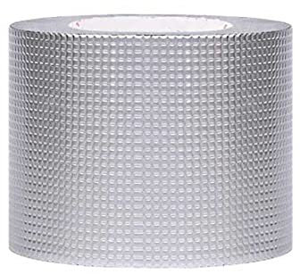 SHOP-STORY - ALUTAPE5M : Ruban Butyle en Aluminium Ultra-Etanche pour les Fuites et Fissures sur Tout Types de Matériaux et Supports - 50mm x 5M