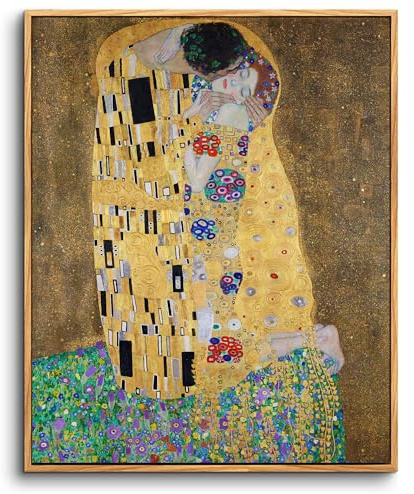 hyidecorart Vintage Bilder mit Rahmen Aesthetic Gemälde Wohnzimmer 60x90 cm | Retro-Kunst, HD-Druck, Einfach Aufzuhängen, Schnelle Montage, Für Viele Räume, Klassische Wanddeko, Geschenk, Klein