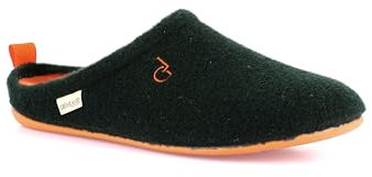 Grunland Ciabatta Uomo con Suola Colorata | LECY CI3196 Pino-Arancio 44