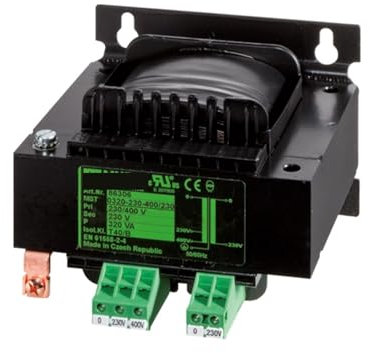 CAYUND 86307 MST Trasformatore di Controllo e Isolamento monofase P: 400VA in: 230/400VAC out: 230VAC