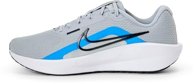Nike Homme Downshifter 13 Men s Road, Wolf Grey Black Blue Hero Whit, 44 EU