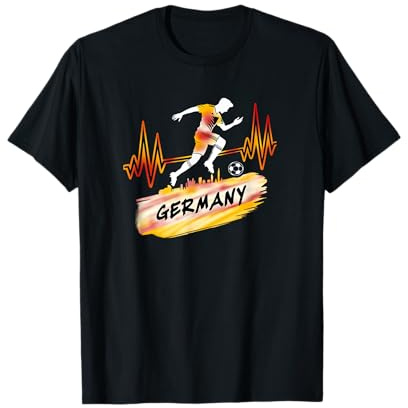 Fußball Deutschland Fan Trikot T-Shirt