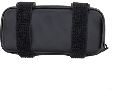 Gdfnmogo Waterproof for E-Bike Controller Bag with Storage Case for Electric Battery - EVA Protective Pack with 38cm Strap, 17.5 x 8 x 5.5cm, Black