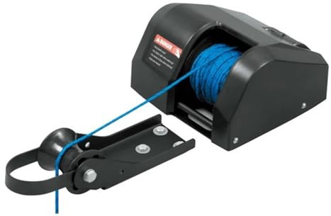 SMTYXS Cabrestante De Pontón For Pesca Agua Dulce, Eléctrico, Portátil, 12 V, For, con Conexión Inalámbrica Rendimiento Potente