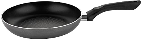 Florina - Poêle Antiadhésive I Diamètre - 24 cm I Poêles à Frire MAJA I Poêle en Aluminium I Cuisinières en Tous Genres - Induction, Gaz, Plaque Électrique I Couleur: Noir