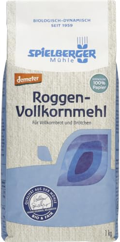 Roggen-Vollkornmehl, demeter 6 x 1 kg