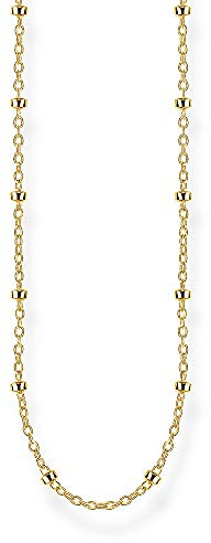 THOMAS SABO Erbskette gelbgold 925 Sterlingsilber, 750 Gelbgold Vergoldung