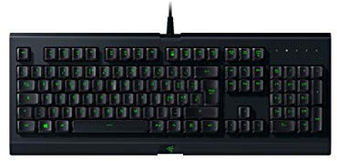 Razer Cynosa Lite Clavier de Jeu Essentiel, programmable, éclairage RVB, Touches de Jeu, Roll-Over à 10 Touches, résistant aux éclaboussures, Disposition Informatique, Noir