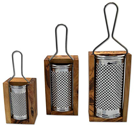D.O.M.® Olive Wood Cheese Grater in 2 Sizes