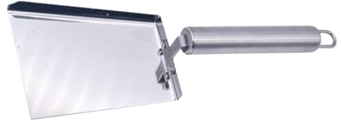 CLISPEED Pelle en Acier Inoxydable pour Apiculture Outil de Nettoyage de Ruche Extracteur de Miel Professionnel Pelle Plate Solide Outil de Jardinage pour Apiculteur Équipement Ruche