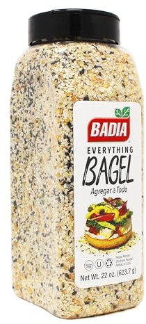 Badia Everything Bagel Seasoning Blend, 22 oz - Sesame Seed, Poppy Seed, Garlic, Onion and Salt
