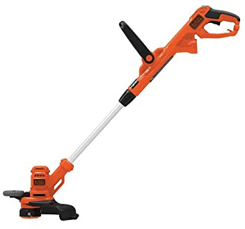 BLACK+DECKER String Trimmer Weed Eater, Corded Electric Weed Wacker, 6.5 AMP Motor, 14-inch Cutting Deck, 2 in 1 Trimmer and Edger, Lightweight and Powerful (BESTE620)