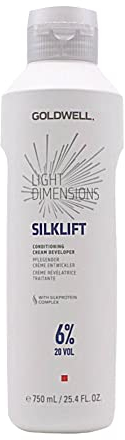 Goldwell, Light Dimensions Silklift Conditioning Cream Developer 6% (20 Vol.), 750 ml.