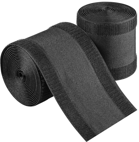 Floor Cable Covers,20 Feet Cord Cover Wire Protector Cable Cover Wire Storage Cover Used to Protect The Cable and Prevent Tripping Over The Cords (Black)