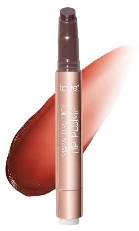 tarte maracuja juicy lip plump – Hydrating & Volumizing Lip Plumper Gloss Balm with Nourishing Hyaluronic Acid, Plumps & Moisturizes, Vegan & Cruelty-Free, full size, honeysuckle