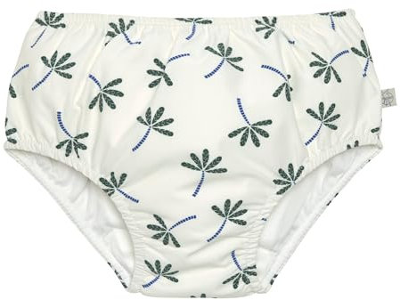 LÄSSIG Schwimmwindel Pannolino da Nuoto per Neonati e Bambini, Bianco, 74/80 cm Unisex-Bimbi