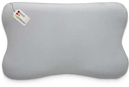 Dukal | Kissenbezug passend für Blackroll Recovery Pillow Kopfkissen | Third of Life Re-Charge und Recovery | smartsleep smart Recovery Pillow | MARTneck Kopfkissen | 30 x 50 cm | Farbe: grau