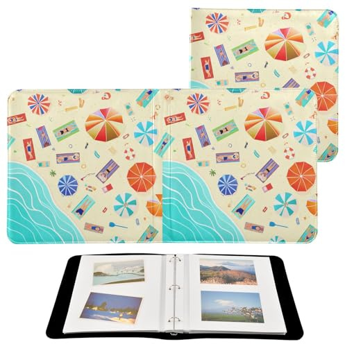 JUMBEAR Grande album fotografico autoadesivo con 20 pagine, album fai da te, per matrimoni, famiglia, bambini, vacanze, prendere il sole sulla spiaggia