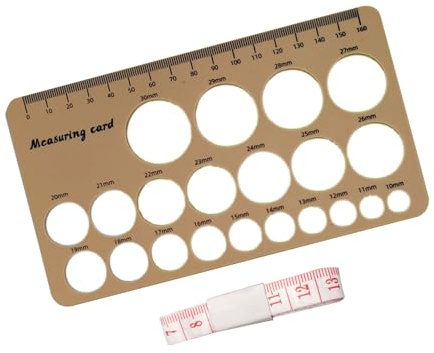 VIVIWI Double Side Silicone Nipple Rulers with Flange Gauges set For Breast Pumps Sizing In Centimeters & Inches For New Mom