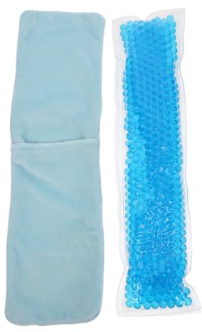 IMIKEYA Set 1 Impacco Freddo Perineale Riutilizzabile Blu 8-14°C per Alleviare Post-Partum Gonfiore e Prurito Compressa Refrigerante per Ferite Vaginali e Parto Cesareo