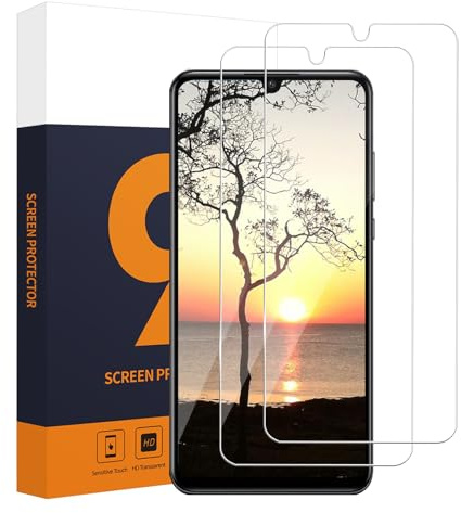 Carantee 2 Stück für Panzerglas für Huawei P30 Lite/ P30 Lite New Edition/Nova 4e Schutzfolie, 2.5D 9H Härte Splitterfest Ultra-Klar Sensitive Touch Fingerabdruck-ID Huawei P30 Lite Displayschutz