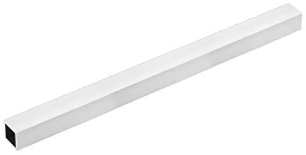 sourcing map Alu Vierkantrohr 20x20mm Alu Rechteckrohr Aluminium Profil Rohre 2mm Wandstärke Alurohr Quadratrohr Aluminium Gerade Rohr 300mm Länge 6063 Aluminiumrohre Aluprofil Rohr