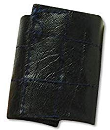 MAGID BLTCOVBK Vinyl Belt Buckle Cover with Velcro Closure - Minimizes Absorption of Water, Oil, Solvents, Fats, Grease - 3 x 6, Black (25)