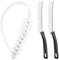 TAIHOBO 3 Piezas Cepillo de Limpieza para Lavadora de Tambor, Cepillo Limpieza Hogar Cepillo para Limpiar Juntas, Cepillos Limpieza para Aire Acondicionado, Radiadores, Frigoríficos y Fregadero