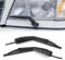 GEARMONSTER Bras d'essuie-glace Phare principal, 2 pièces Essuie-glace de phare Bras d'essuie-glace pour M-ercedes-Benz W124 W126 W140 Avant Droit Gauche Set