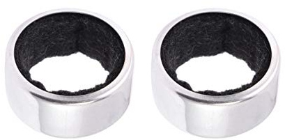 HAODUOO Anti-Überlauf-Ring, 4 Stück, Weinflaschenhalsband, Edelstahl, Weinflaschen-Tropfring, Weintropfhalsband, Weinhalsfänger for Zuhause, Bar, Restaurant, Flaschenhalsring