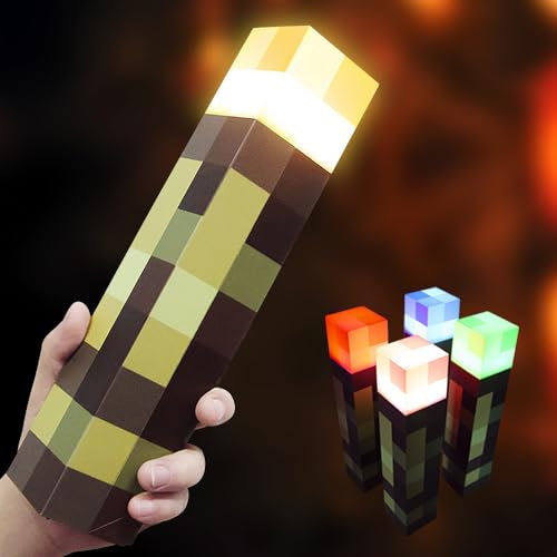 Dhqkqg Lampada da Parete Torcia, Torcia Notturna a Parete con 4 Colori, USB per Lampada da Comodino, LED Mano/Montaggio a Parete, Regali per Bambini