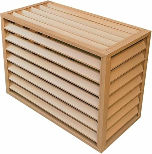 HOTAPEPU Es Deckt Die Außenklimaanlage, Eine Aluminiumklimaanlage, Wetterresistente Jalousien Ab, Geeignet Für Innen- Und Außenbereich ~ //