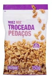 Nuez troceada pelada Hacendado Paquete 150 g Pack 2